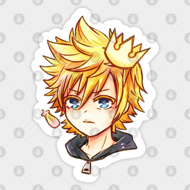 Roxas No.XIII Sticker by candypiggy